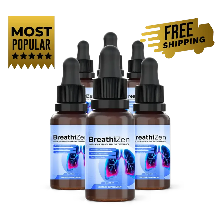Six bottles of Breathizen, the best value package